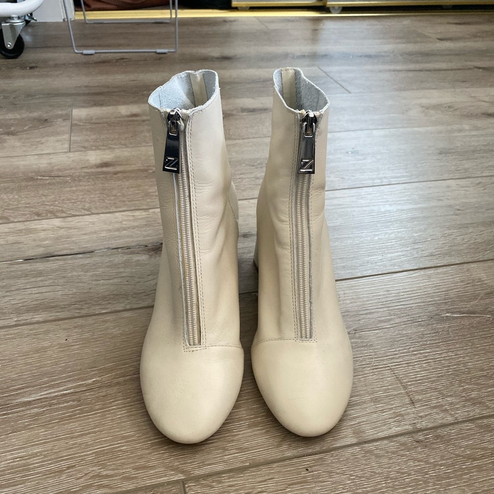 ZARA Zip-Up Boots